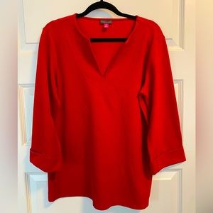 Vince Camuto Top, Red, Size Medium